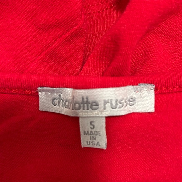 Red Crop Top - Picture 3 of 5